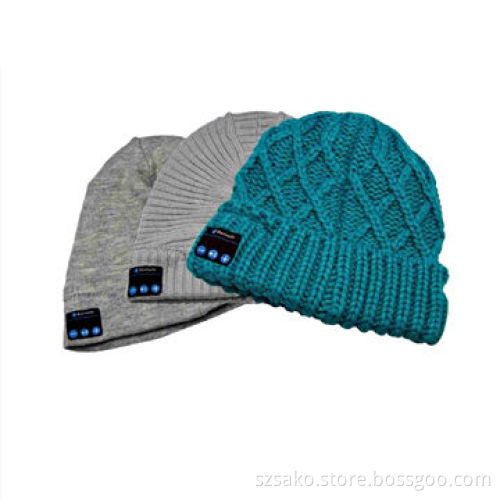 BT Music Hat, Portable Fashion Design, Set-in MIC, V3.0+EDR Bluetooth Version